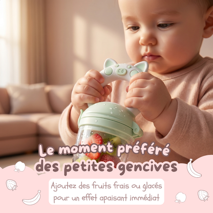 LooliKids — Grignoteur silicone pour la diversification de bébé