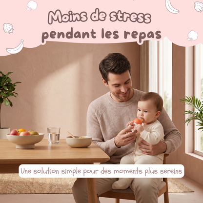 LooliKids — Grignoteur silicone pour la diversification de bébé