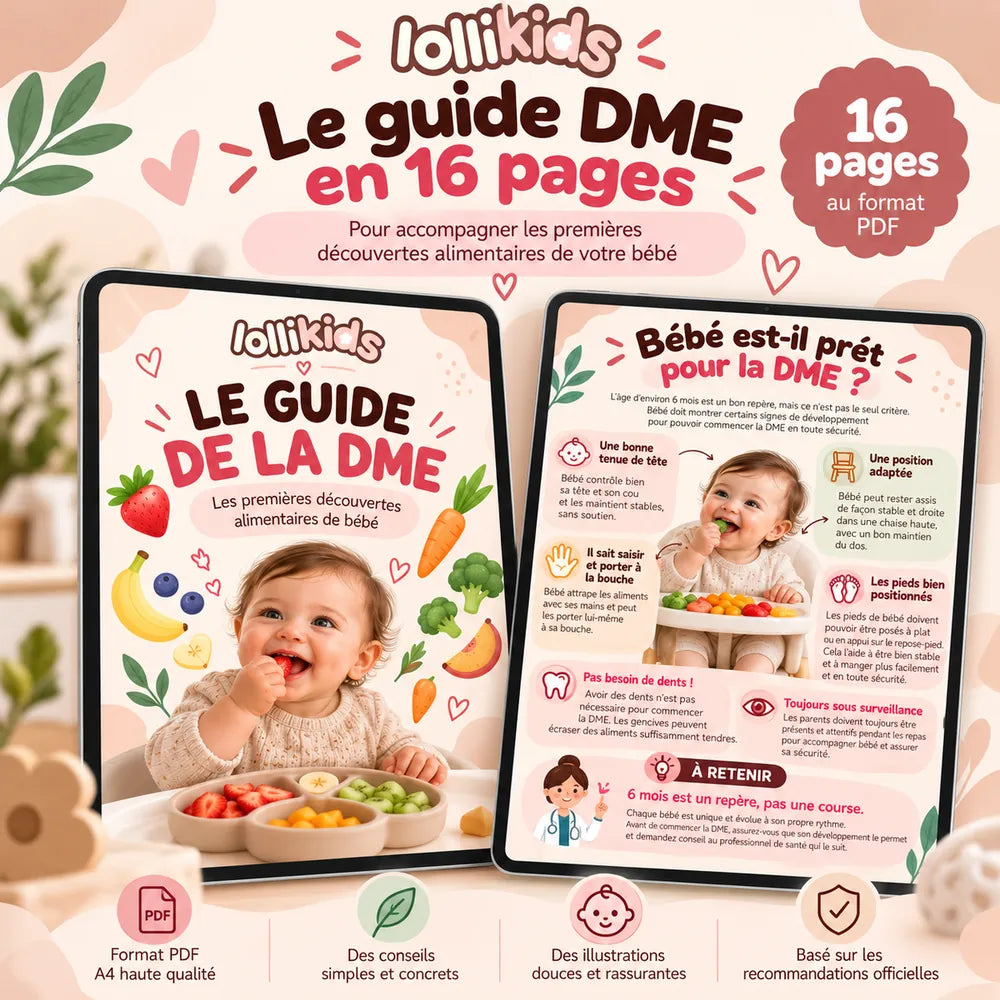 Aperçu des pages du Guide DME LolliKids